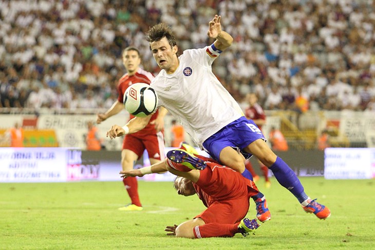 Vukušić i Trebotić osigurali dva pogotka prednosti Hajduku za uzvrat u Rigi