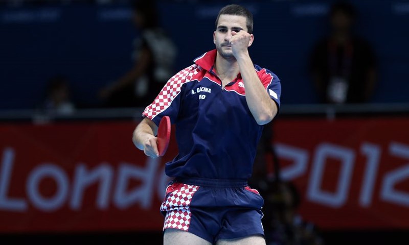 Andrej Gaćina plasirao se u osminu finala stolnoteniskog olimpijskog turnira, slijedi osmi igrač svijeta
