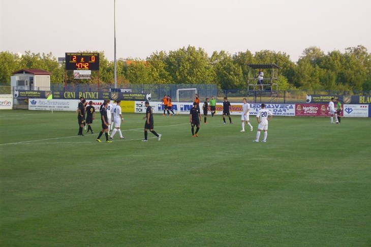 Hrvatski dragovoljac nastavio pobjednički i protiv Primorca 1929, Hajdukova B sastava