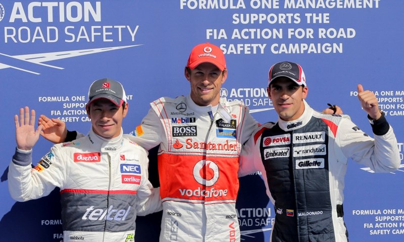 Buttonu prvi pole za McLaren