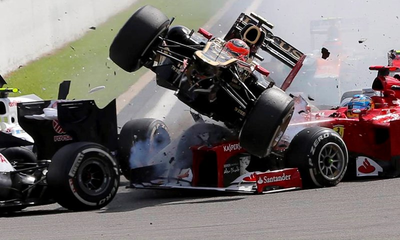 Hamilton: "Doživio sam i gore sudare od ovoga"
