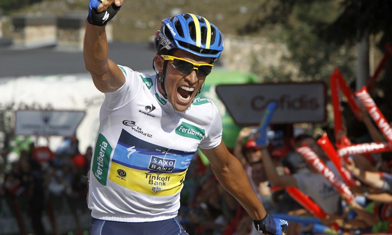 Sjajnim nastupom na 17. etapi Vuelte Alberto Contador napokon zasjeo na vrh poretka