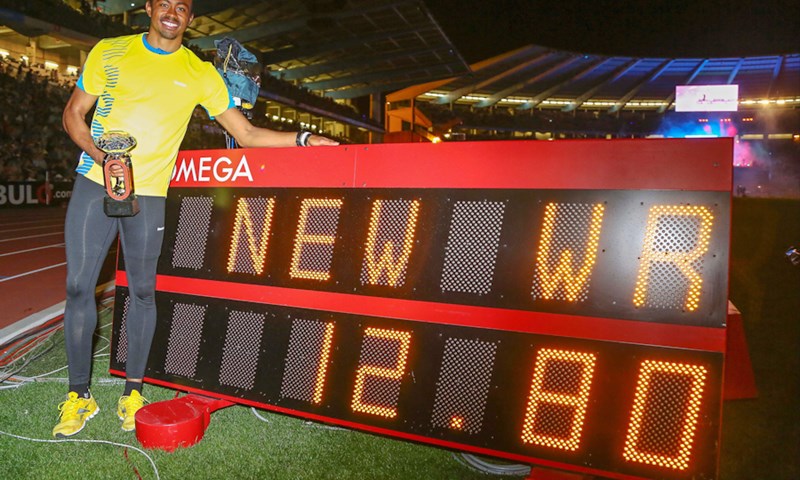 Merritt održao obećanje, novi svjetski rekord iznosi 12,80