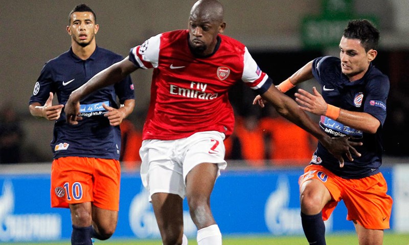Podolski i Gervinho preokrenuli rano vodstvo Montpelliera za slavlje Arsenala na La Mossonu