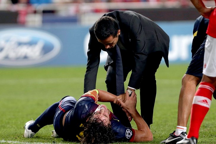 Puyol osam tjedana van travnjaka