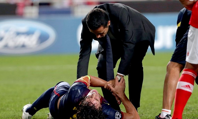 Puyol osam tjedana van travnjaka