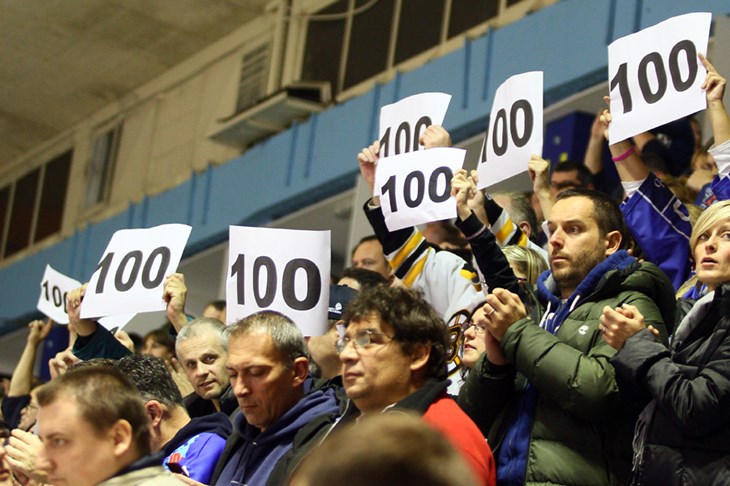 Medveščakovih prvih 100 u EBEL-u