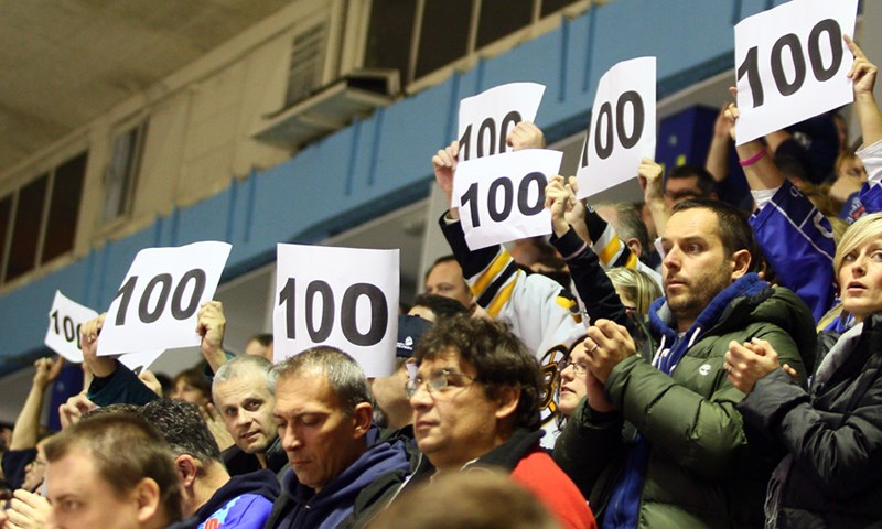 Medveščakovih prvih 100 u EBEL-u