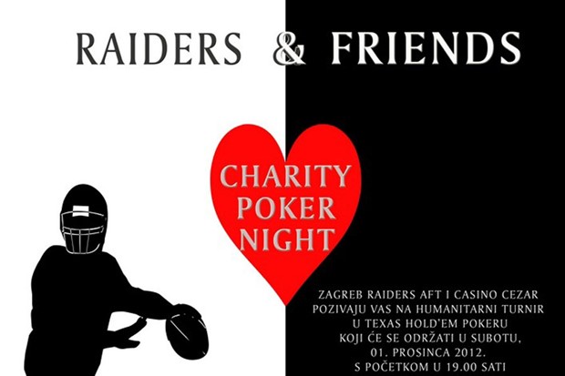 Zagreb Raidersi i Texas Hold'em humanitrani turnir