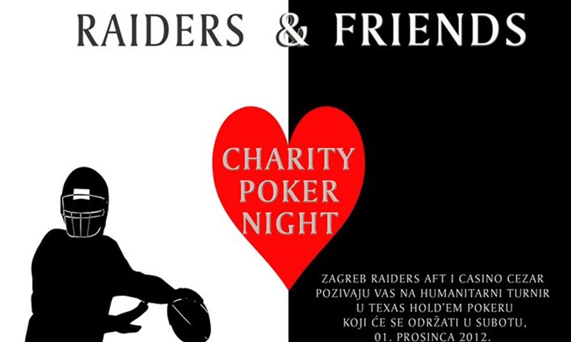 Zagreb Raidersi i Texas Hold'em humanitrani turnir
