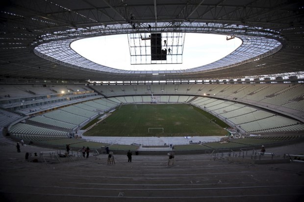 Video: Otvoren prvi stadion za Svjetsko prvenstvo u Brazilu