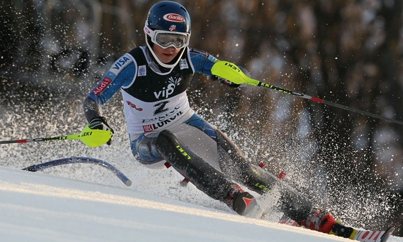 Mikaela Shiffrin najbrža nakon prve sljemenske vožnje, Tina Maze prijeti