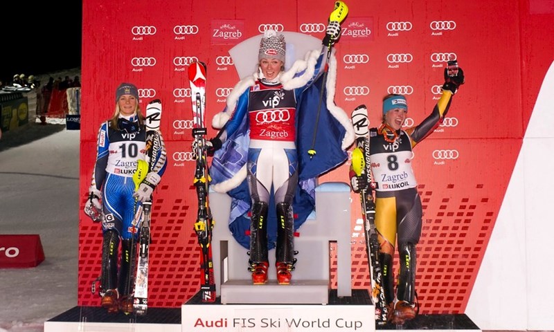 Shiffrin: "Hvala svima na čarobnoj večeri na Sljemenu"