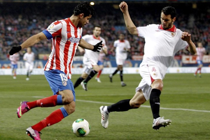 Video: Atleticu minimalna prednost protiv Seville u festivalu jedanaesteraca i crvenih kartona