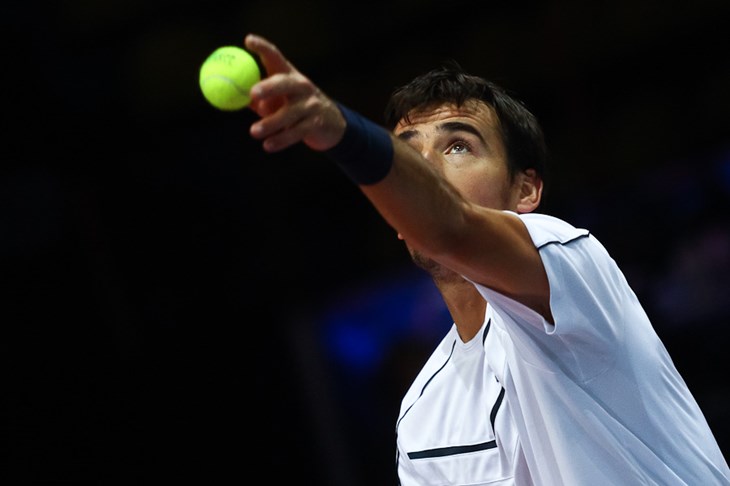 Hrvatski tenisači isprobali podlogu u Domu sportova, Dimitrov otkazao nastup