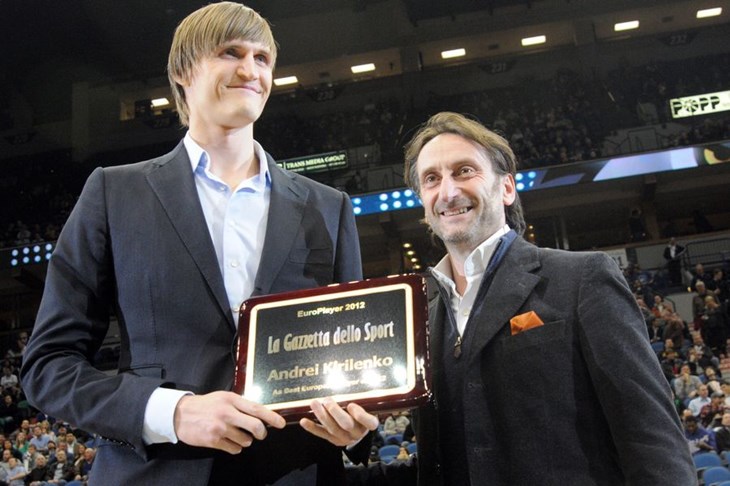 Andrej Kirilenko i Celine Dumerc najbolji igrači Europe u 2012. godini
