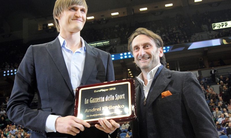 Andrej Kirilenko i Celine Dumerc najbolji igrači Europe u 2012. godini