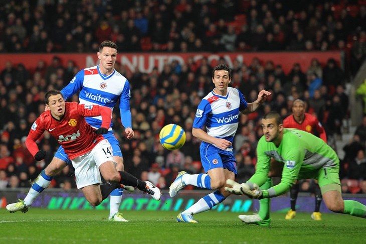 Reading namučio kombinirani sastav Manchester Uniteda na Old Traffordu