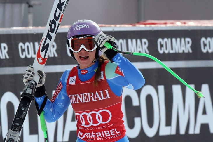 Tina Maze slavila u superkombinaciji u Meribelu i osigurala veliki kristalni globus