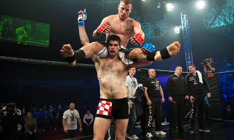 Foto: Fantastična večer gušenja i nokauta u Ciboni, MMA liga uspješno ide dalje