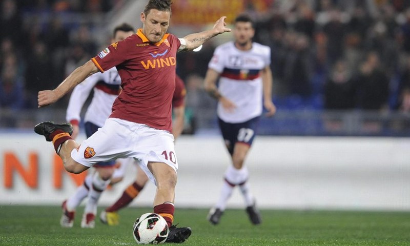 Video: Golom iz penala Totti stigao na diobu drugog mjesta vječne ljestvice strijelaca Serie A