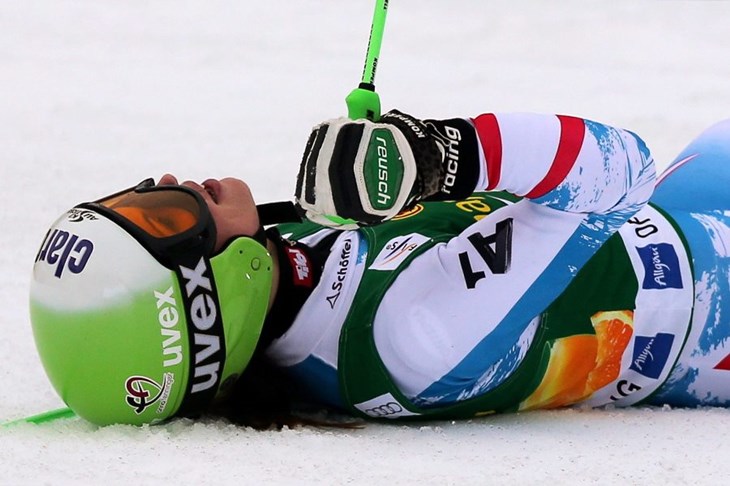 Fenninger zadržala prvo mjesto nakon druge vožnje veleslaloma u Ofterschwangu, još jedan rekord Maze