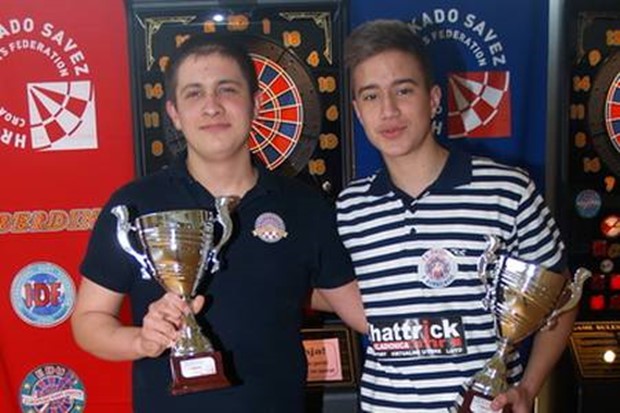Pikado: Sjajni talenti Josip Ljubas i Matija Gazibara juniorski prvaci Hrvatske