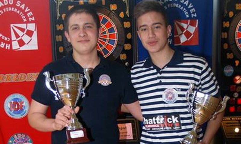 Pikado: Sjajni talenti Josip Ljubas i Matija Gazibara juniorski prvaci Hrvatske