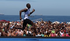 Bolt odnio pobjedu na 150 metara na Copacabani, rekord ipak izostao