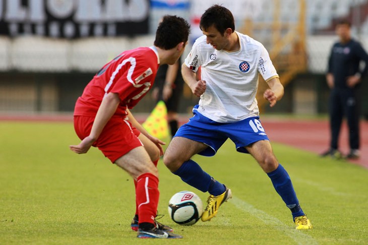 Vuković 11 minuta prije kraja vratio Hajduk na drugo mjesto