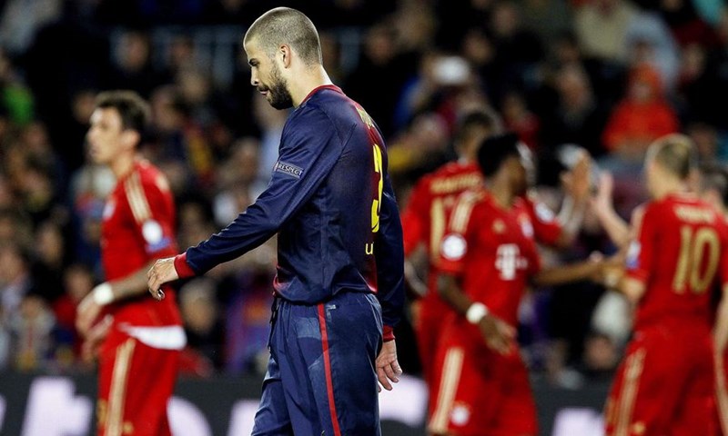 Pique: "Bayern je bio superioran i treba mu čestitati. Teško da bi i Messi nešto promijenio"