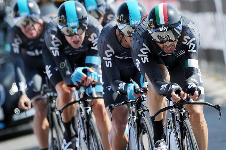 Giro d'Italia: Sky najbrži na momčadskom kronometru