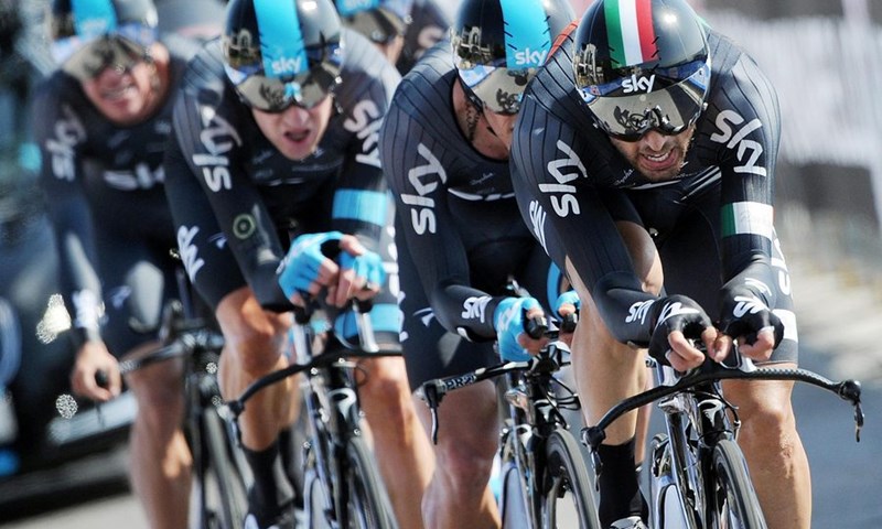 Giro d'Italia: Sky najbrži na momčadskom kronometru