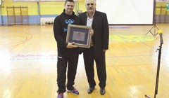 Trener CO Zagreba Luka Panza dobio priznanje za rad s mladim reprezentativcima