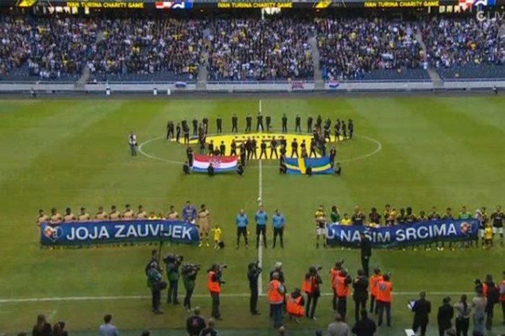 Emotivan oproštaj od hrvatskog vratara: AIK i Dinamo odigrali prijateljsku utakmicu u čast Ivana Turine