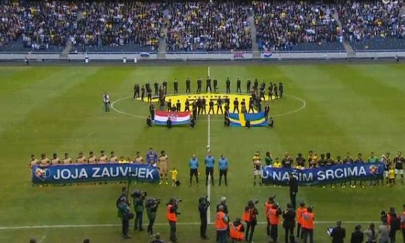 Emotivan oproštaj od hrvatskog vratara: AIK i Dinamo odigrali prijateljsku utakmicu u čast Ivana Turine