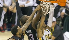 Video: Heat u drugom poluvremenu slomio Pacerse, branitelji naslova korak do prolaska u NBA finale