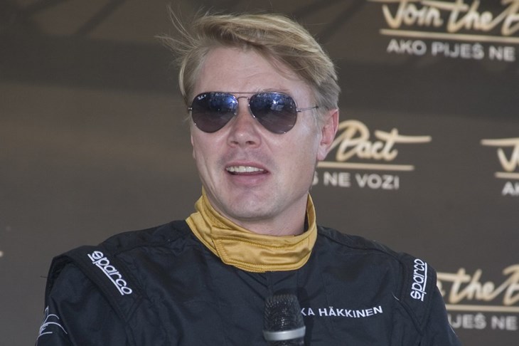 Mika Häkkinen u Zagrebu pokazao svoje umijeće u bolidu Caparo T1