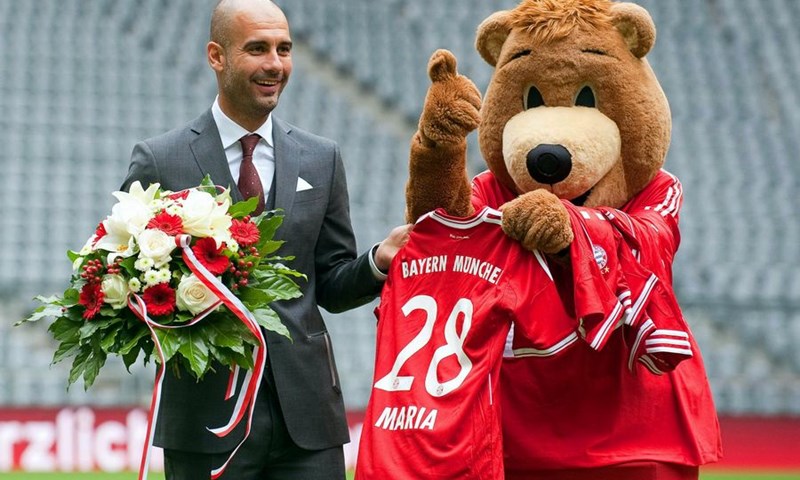 Bayern predstavio Guardiolu: "Pravi je trener onaj koji može trajati na vrhu"