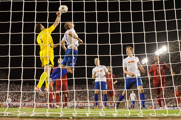 Hajduk napadao, a Gruzijci zabili za minimalnu prednost uoči uzvrata, obje momčadi završile s desetoricom