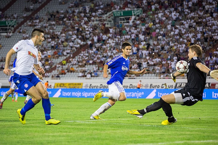 Maglica u završnici osigurao Hajduku pobjedu protiv Slaven Belupa