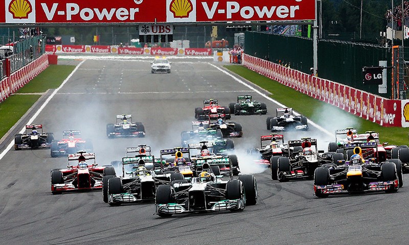 Vettel dominirao od prvog do posljednjeg kruga u Belgiji, Alonso stigao do drugog mjesta