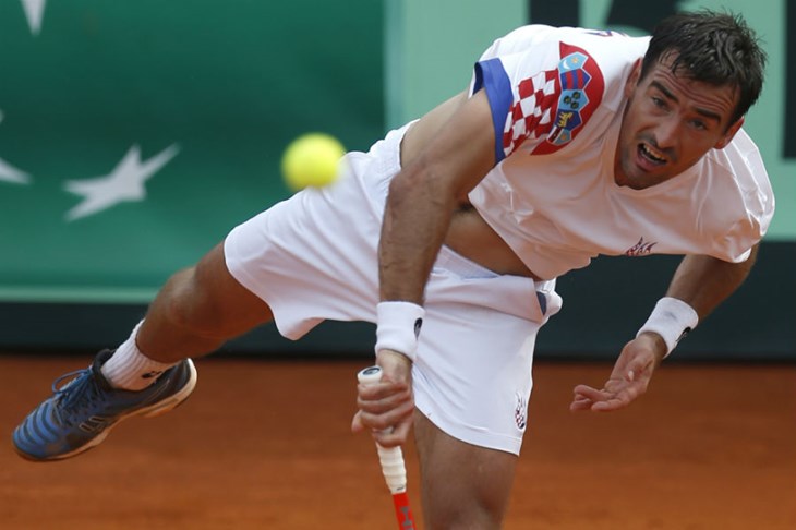 Dodig lako preko Evansa za poravnanje rezultata