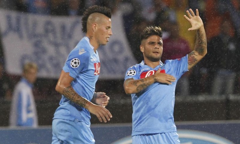 Video: Napoli visoko slavio protiv Club Bruggea, Villarreal poražen u Beču