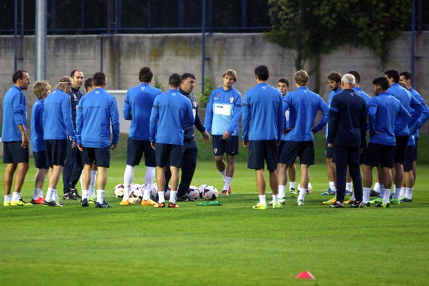 Foto: Hrvatska odradila prvi trening poslije okupljanja, izostao jedino Rakitić