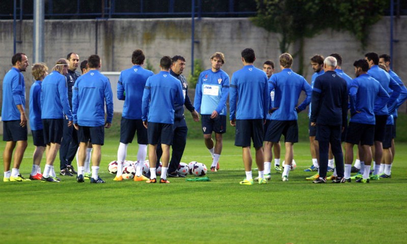 Foto: Hrvatska odradila prvi trening poslije okupljanja, izostao jedino Rakitić