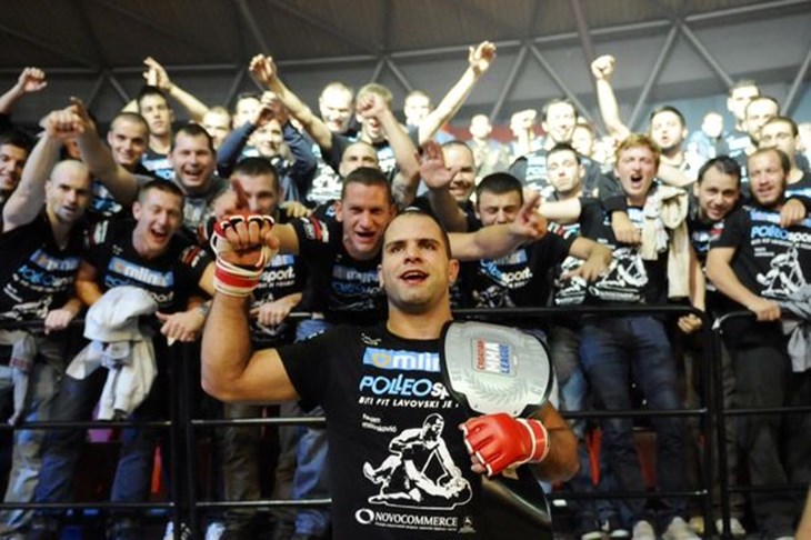 Foto: Finale MMA lige oduševilo Cibonu, Hrvatska ima nove prvake slobodne borbe