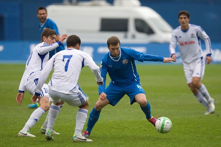 Dinamo minimalan protiv Belupa, Čop strijelac iz penala