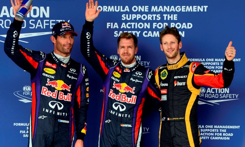 Vettel do prve startne pozicije i u SAD-u, Webber i Grosjean kreću iza njega