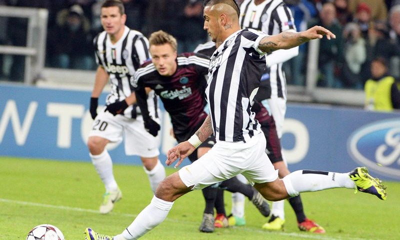 Video: Hat-trickom Vidala Juventus svladao Kobenhavn i skočio na drugo mjesto